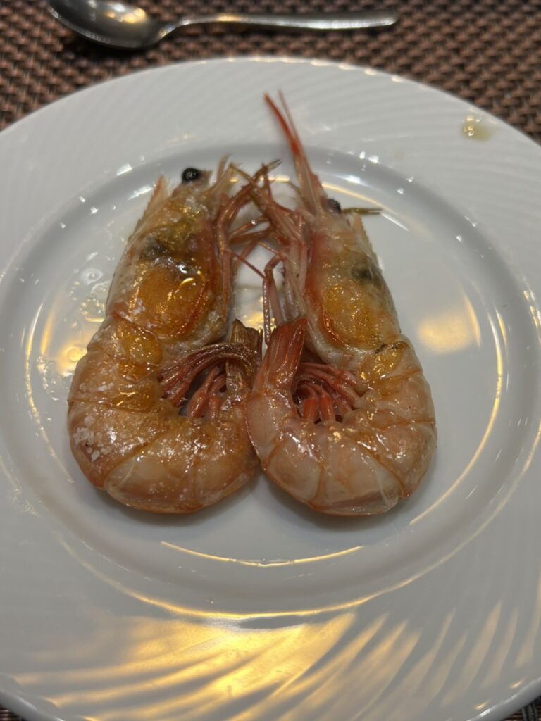 饗宴鐵板燒－甜蝦